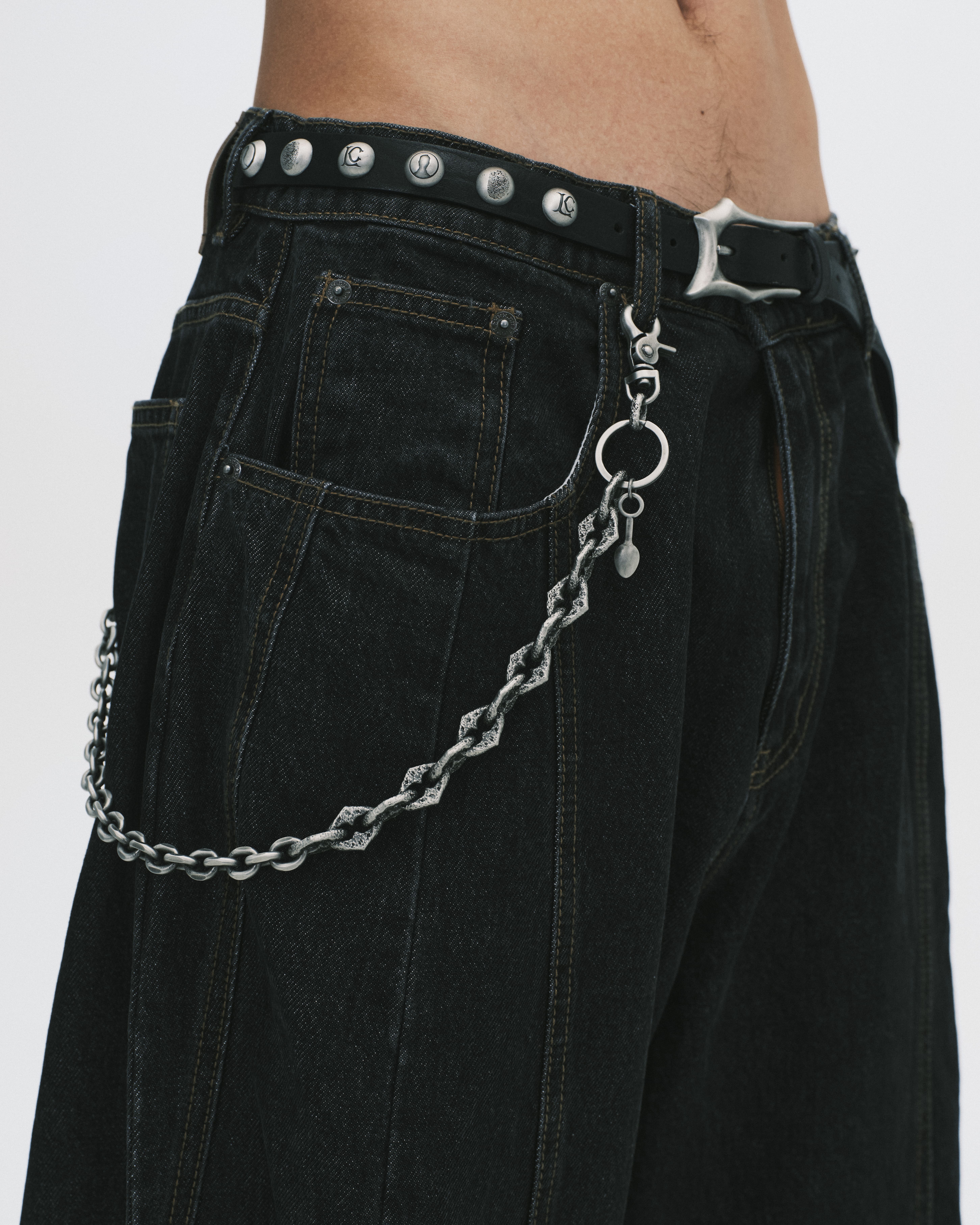 nul1.org X Liam Conner｜(nu-A16) - DSDS Waist Chain (Silver)