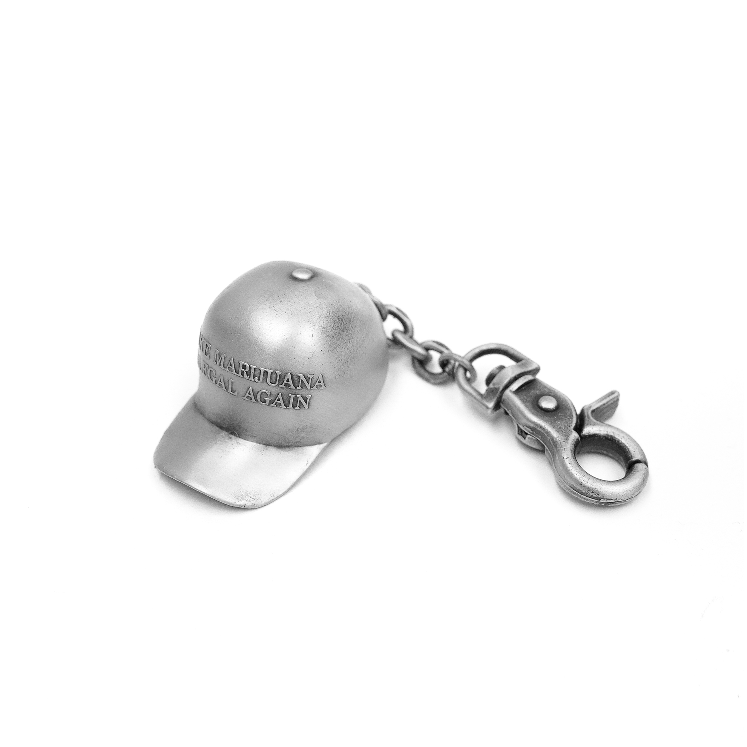 nul1.org X Liam Conner｜(nu-A15) -  MMIA Cap Key Chain  (Silver)
