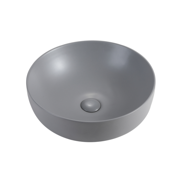 Vizio Round Countertop Basin (Matt Grey)(VZ100101MG)