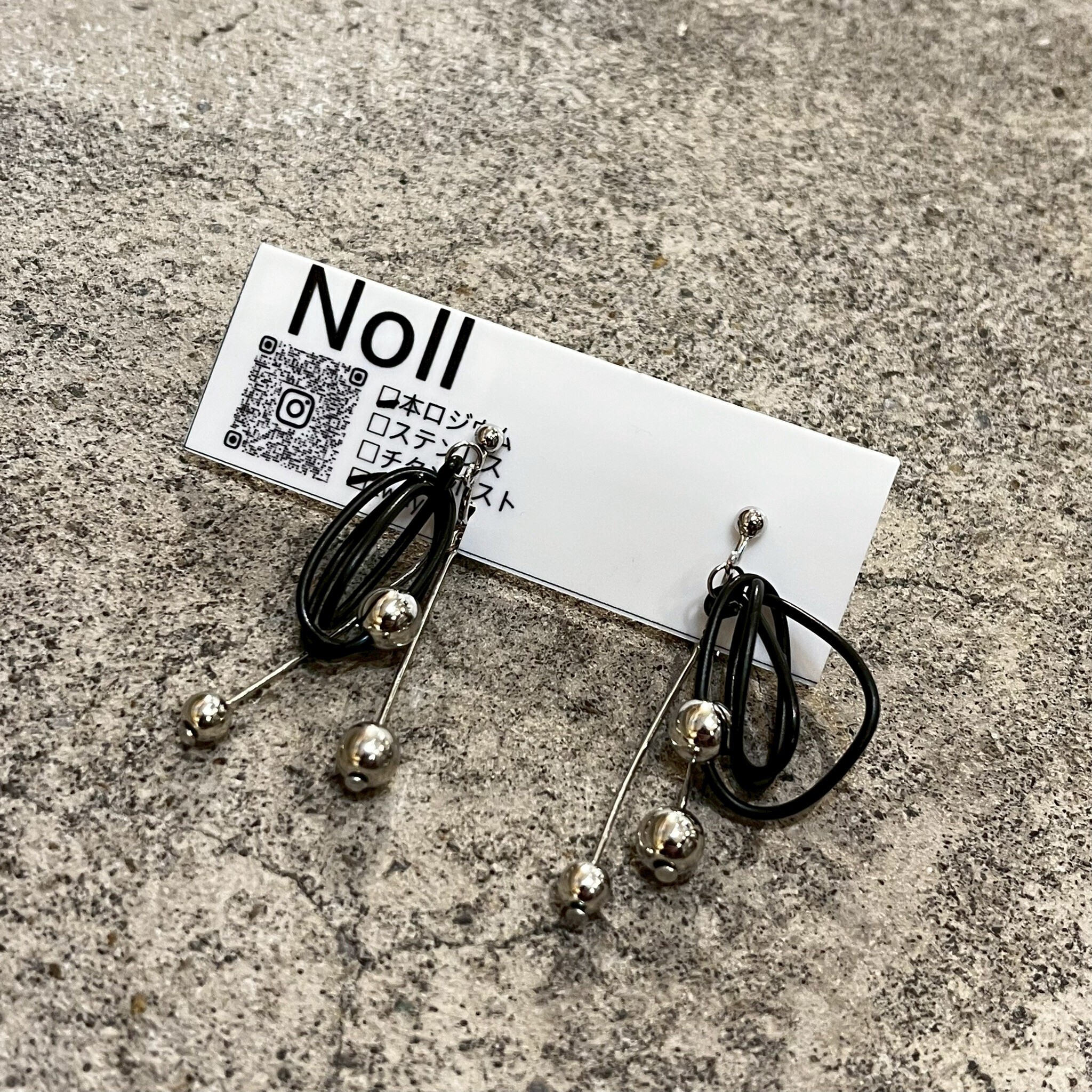 [Noll] 兩用 | 電線耳環 | 耳夾 | NO.165