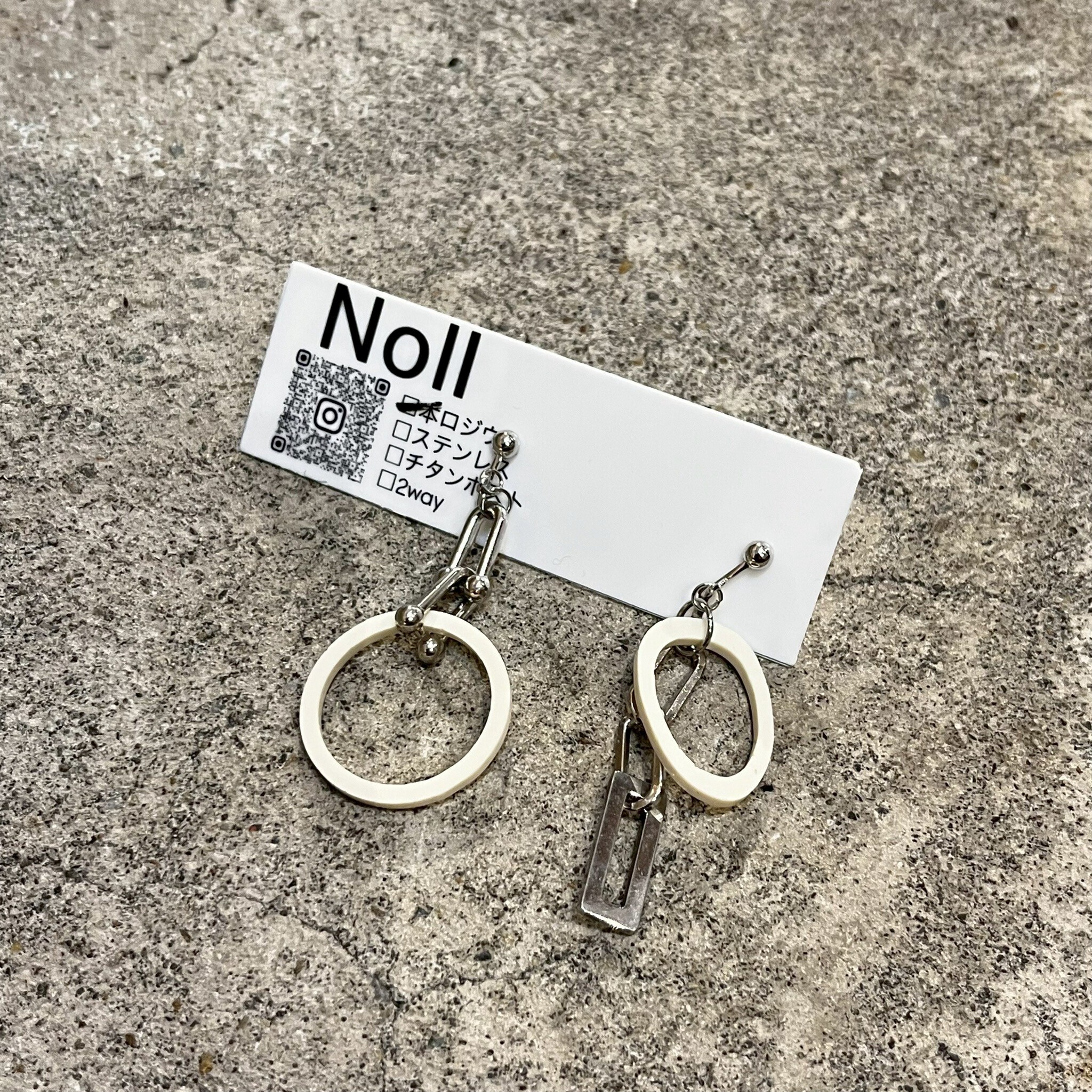 [Noll] 壓克力耳環 | 耳夾 | NO.167