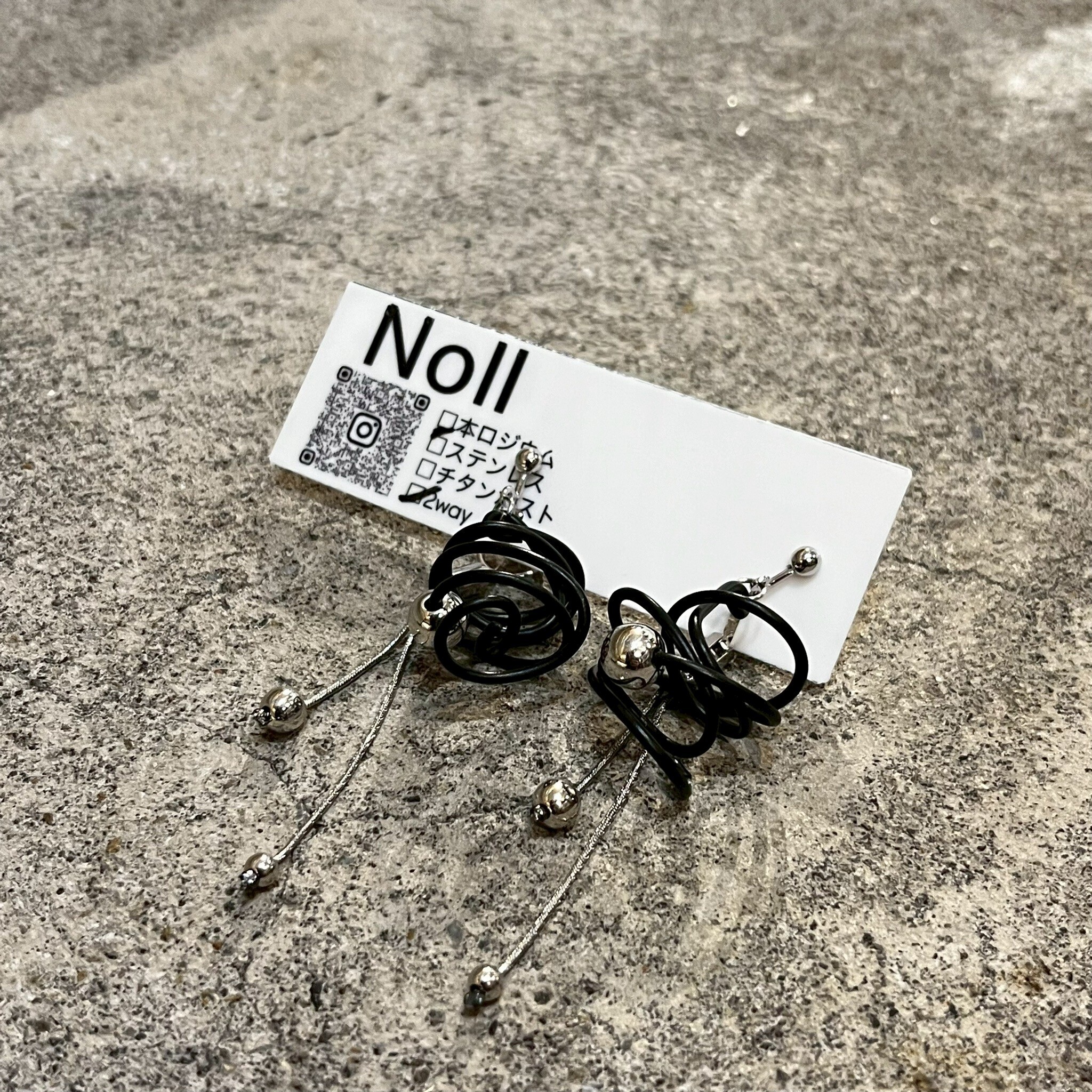 [Noll] 兩用 | 電線耳環 | 耳夾 | NO.173