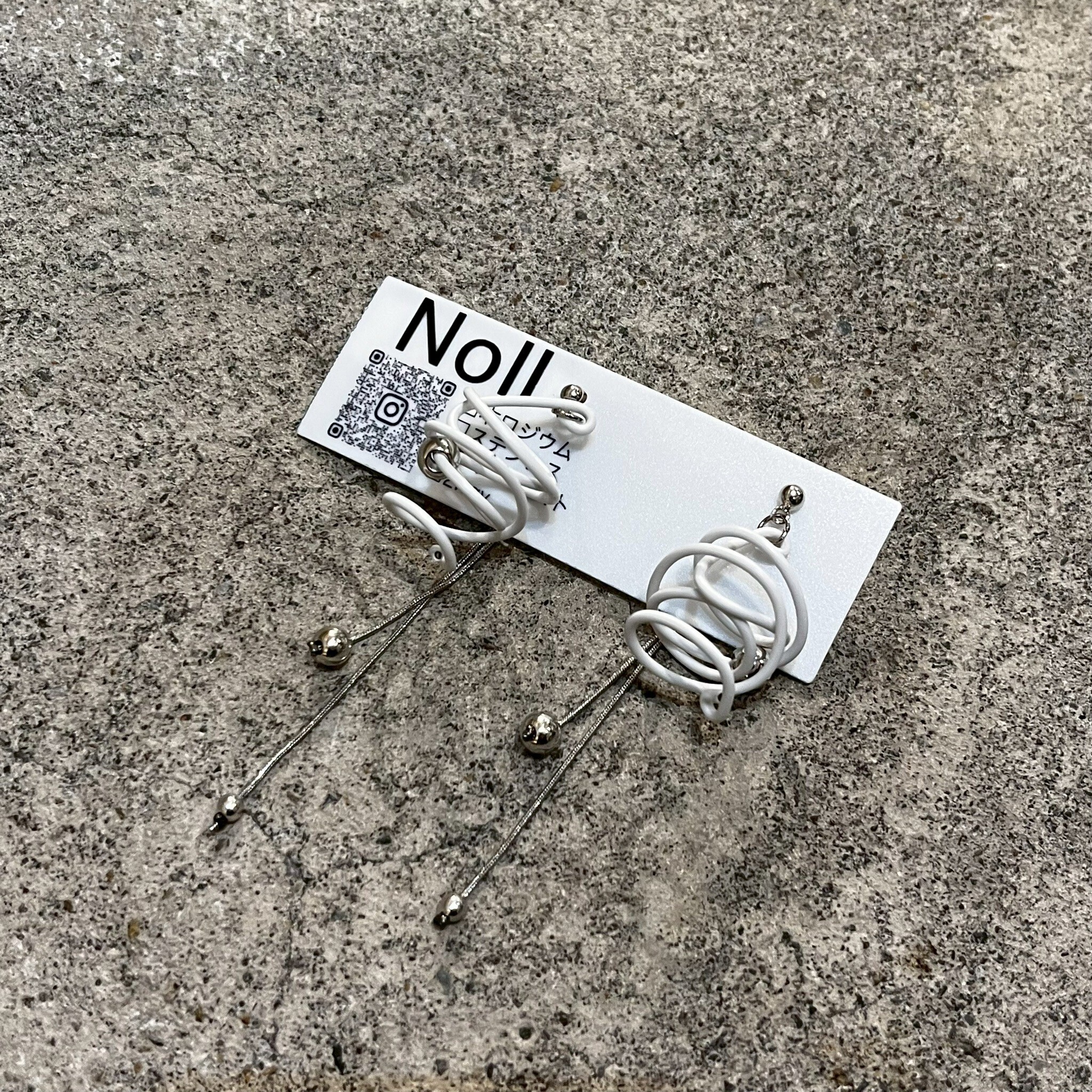 [Noll] 兩用 | 電線耳環 | 耳針 | NO.193