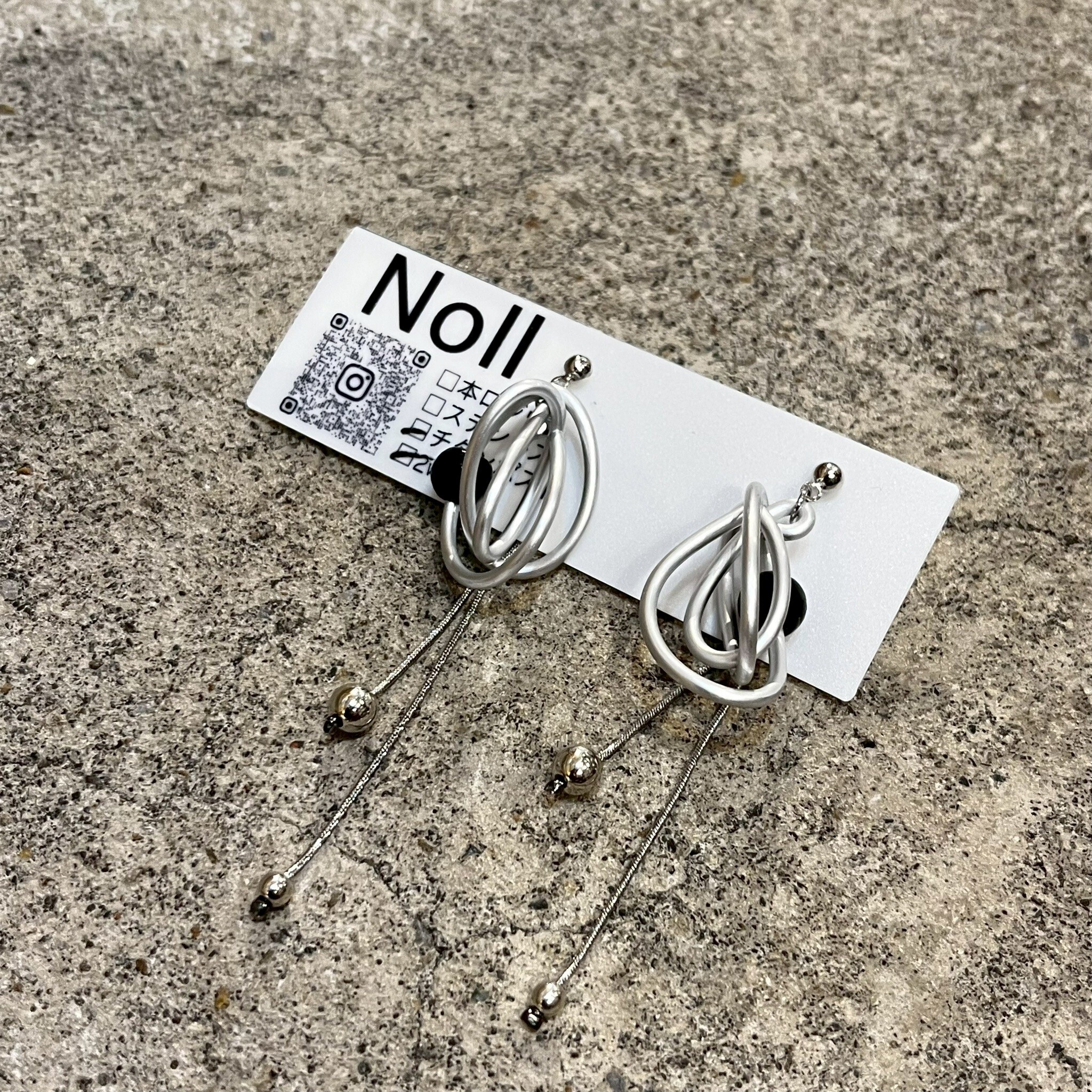 [Noll] 兩用 | 電線耳環 | 耳針 | NO.207