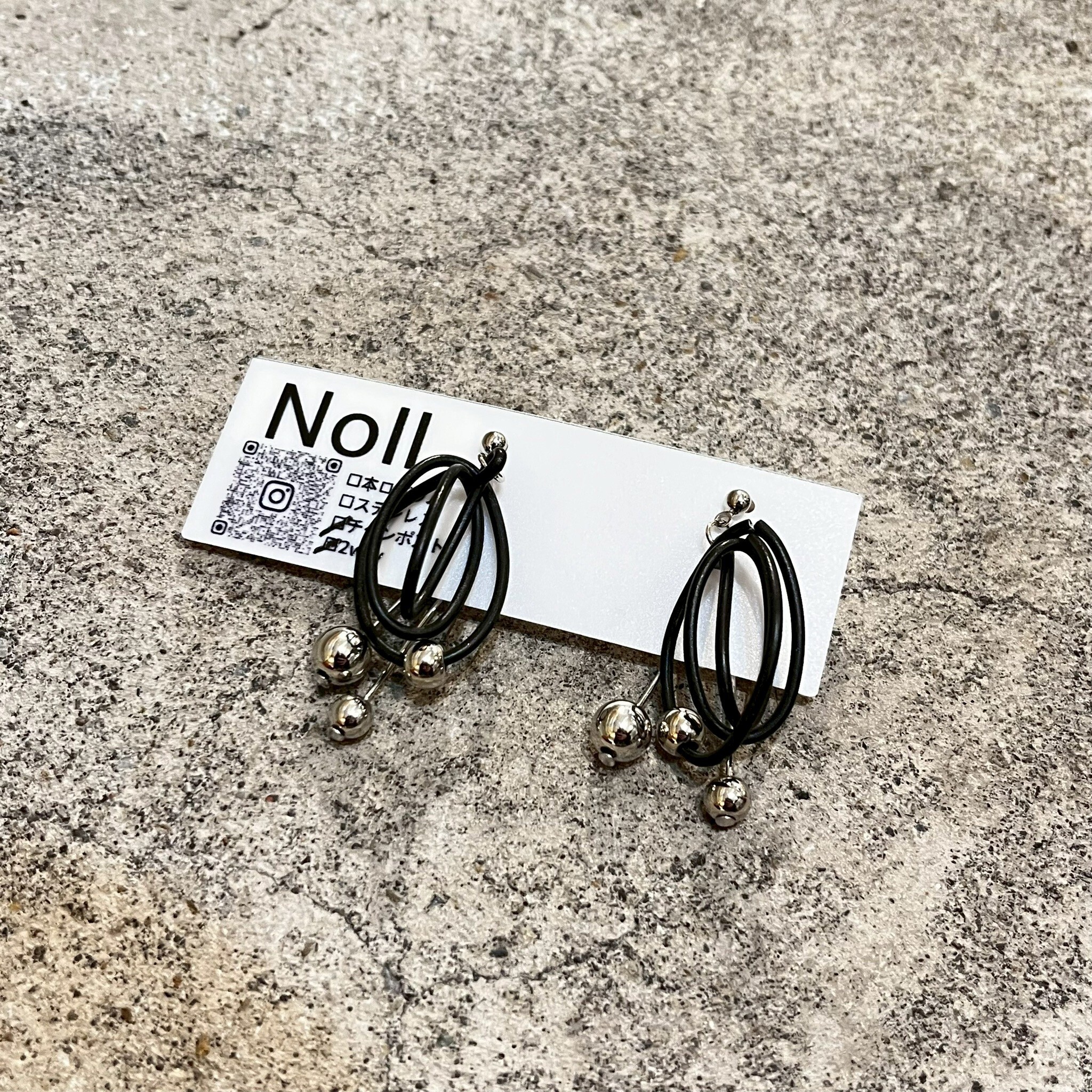 [Noll] 兩用 | 電線耳環 | 耳針 | NO.208