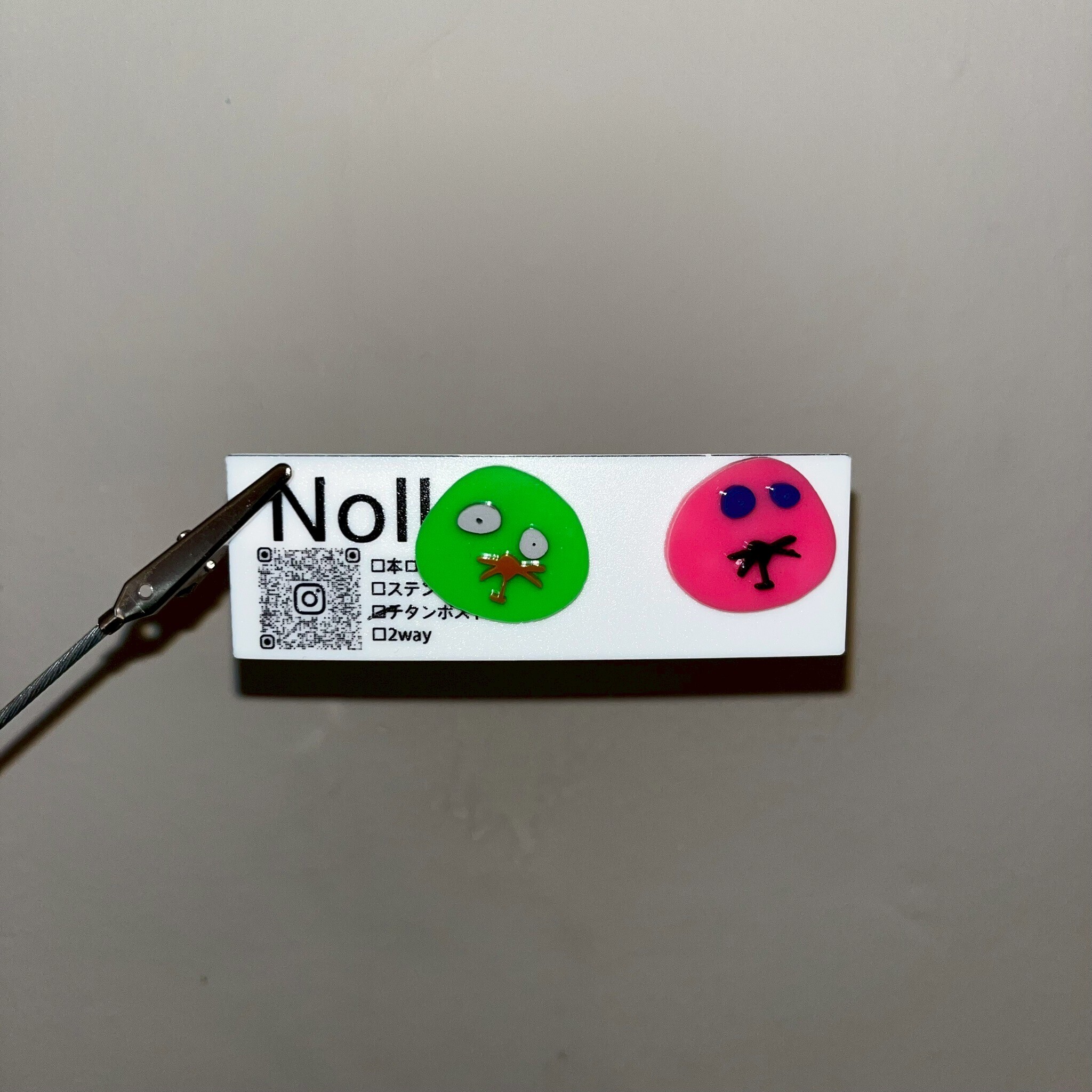 [Noll] 壓克力耳環 | 耳針 | NO.227