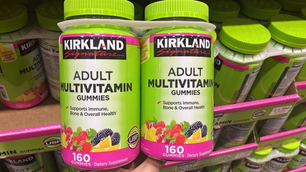 VV027 美國COSTCO Kirkland 成人綜合維他命軟糖160粒 一套2件 EXP:03.2027