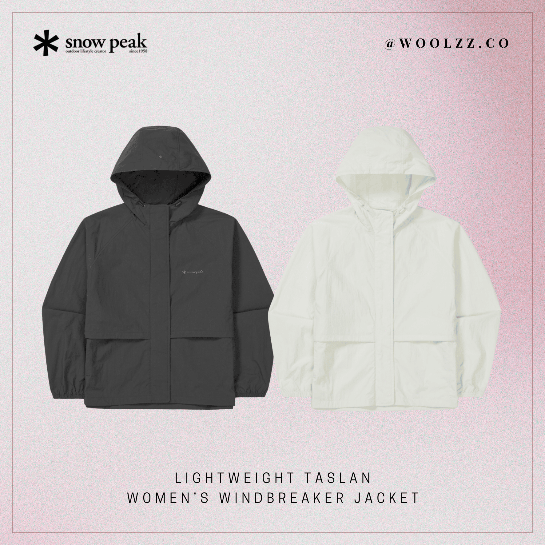 Snow Peak 輕量 Taslan 女款風衣外套 S26MWL-WB53