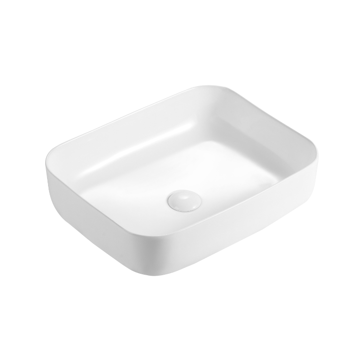Vizio Rectangular Countertop Basin (White)(VZ100201WT)