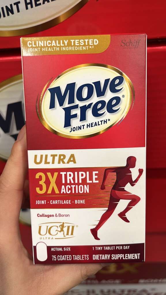 VV051 美國COSTCO MOVEFREE Move Free 加強關節全效配方 75粒裝 EXP: 09.2028