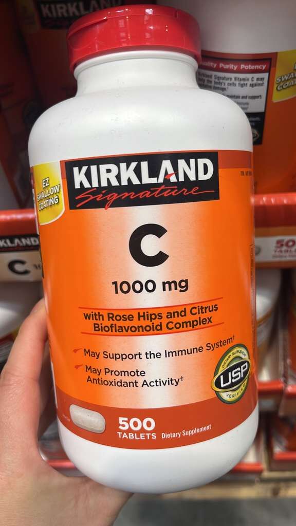 VV032 美國COSTCO Kirkland 維他命C 1000MG 500粒 EXP: 11.2029