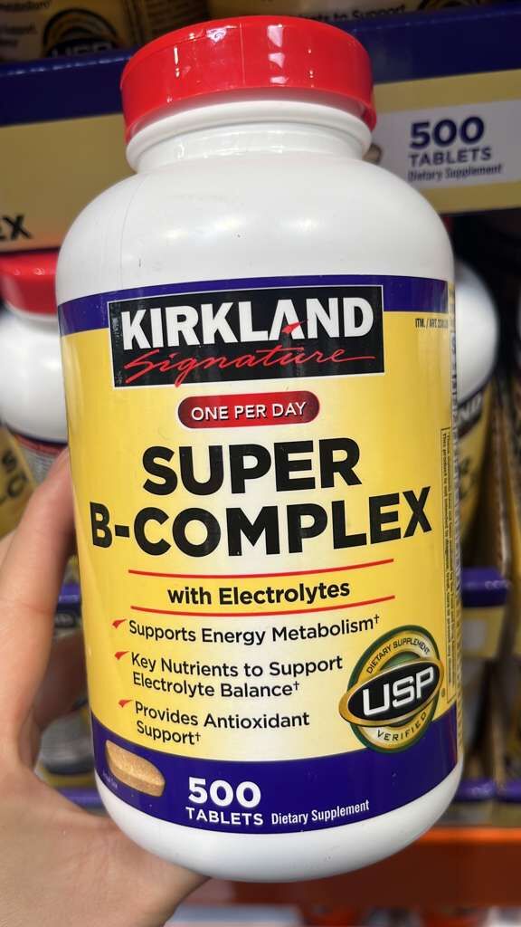 VV031 美國COSTCO Kirkland 超級B雜+電解質 500粒 EXP: 03.2028