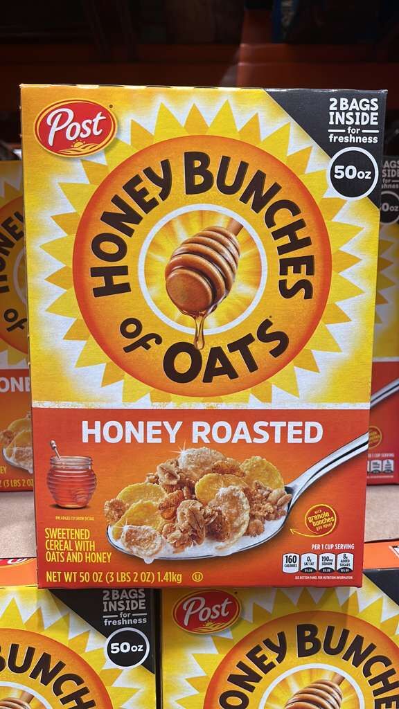 VV024 美國COSTCO 香甜蜜糖早餐穀物1.41KG EXP: 2026.10