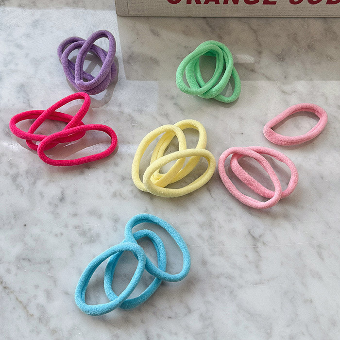 正韓春poisson 彩色/黑色髮圈組