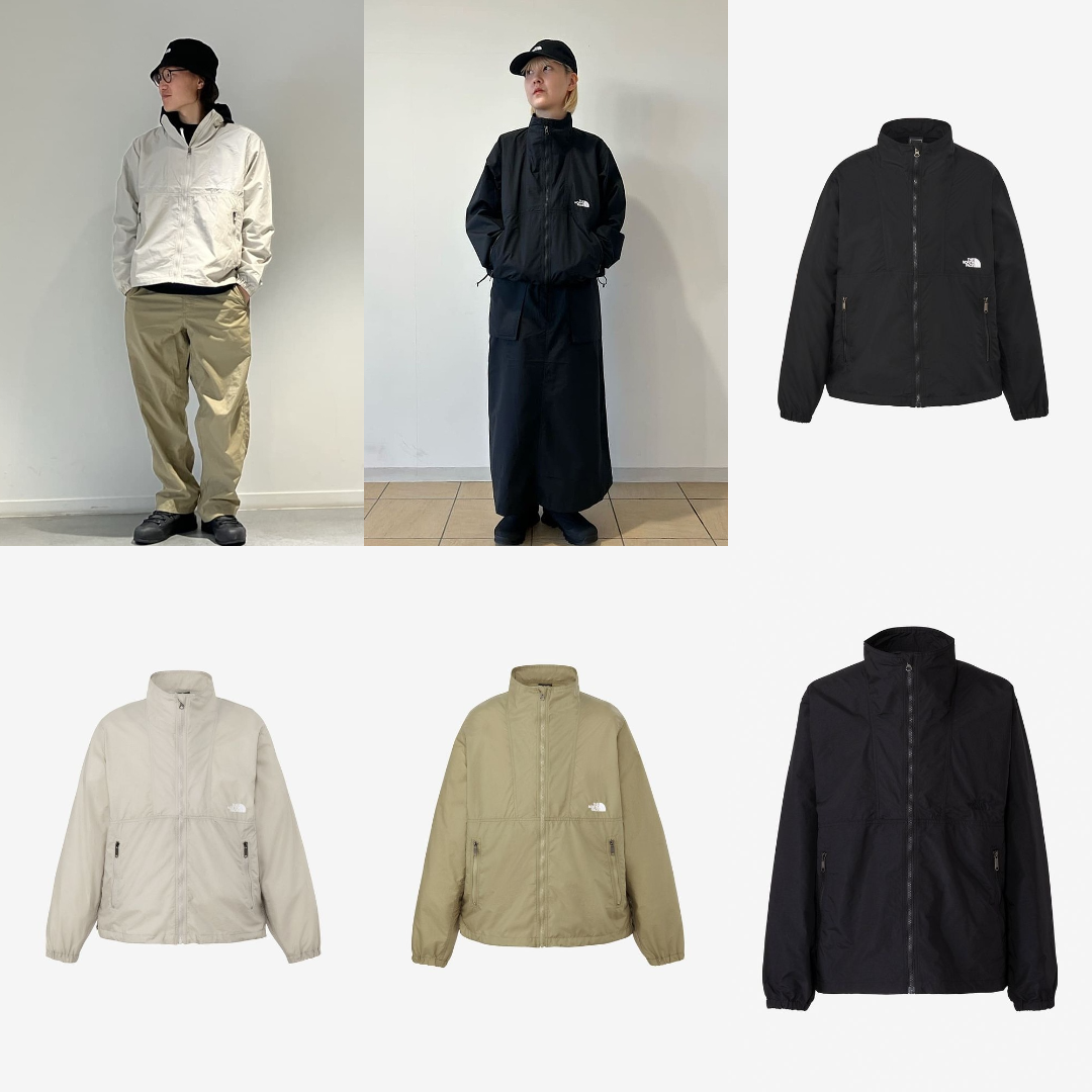 預購┃日本 THE NORTH FACE Compact Blouson 防潑水 防風 立領外套 布勞森