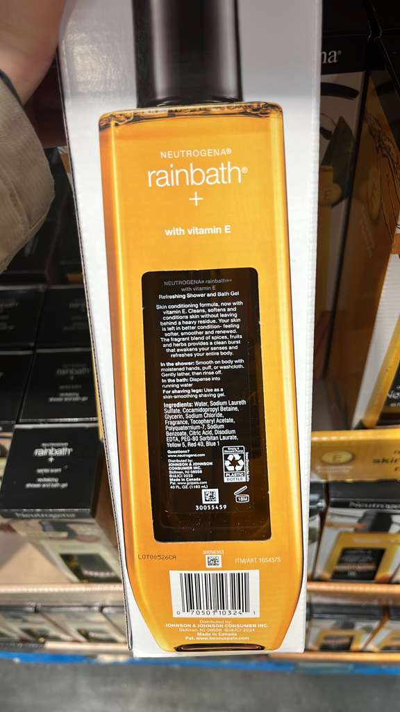 VV009 美國COSTCO Neutrogena Rainbath沐浴露 1182毫升