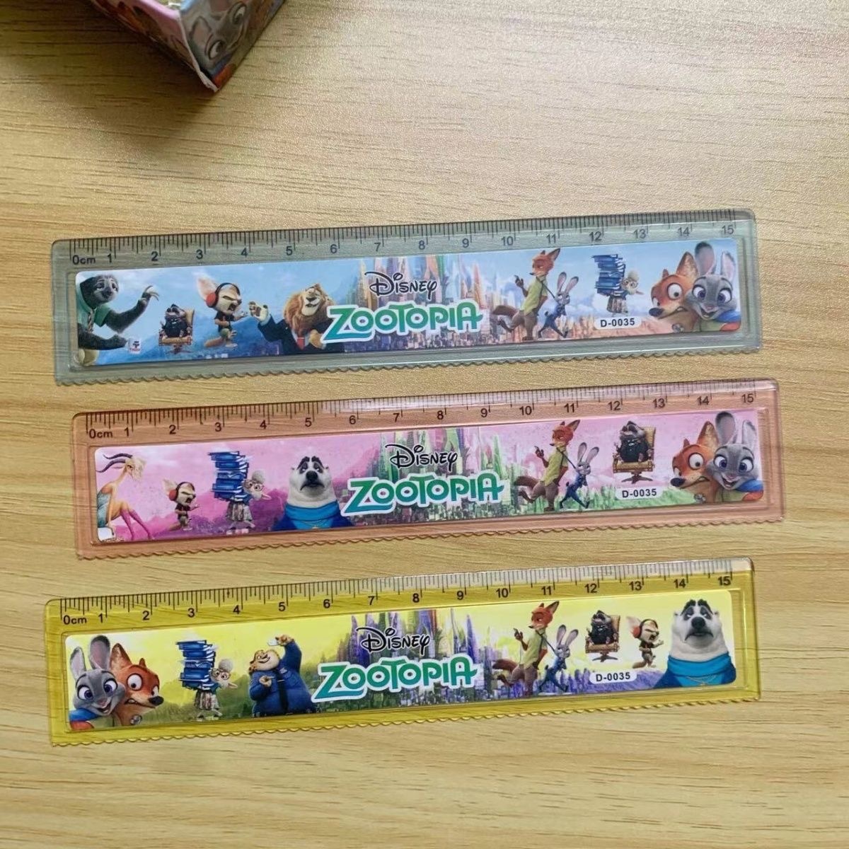 ZOOTOPIA 卡通疯狂动物城  15cm 卡通尺 随机