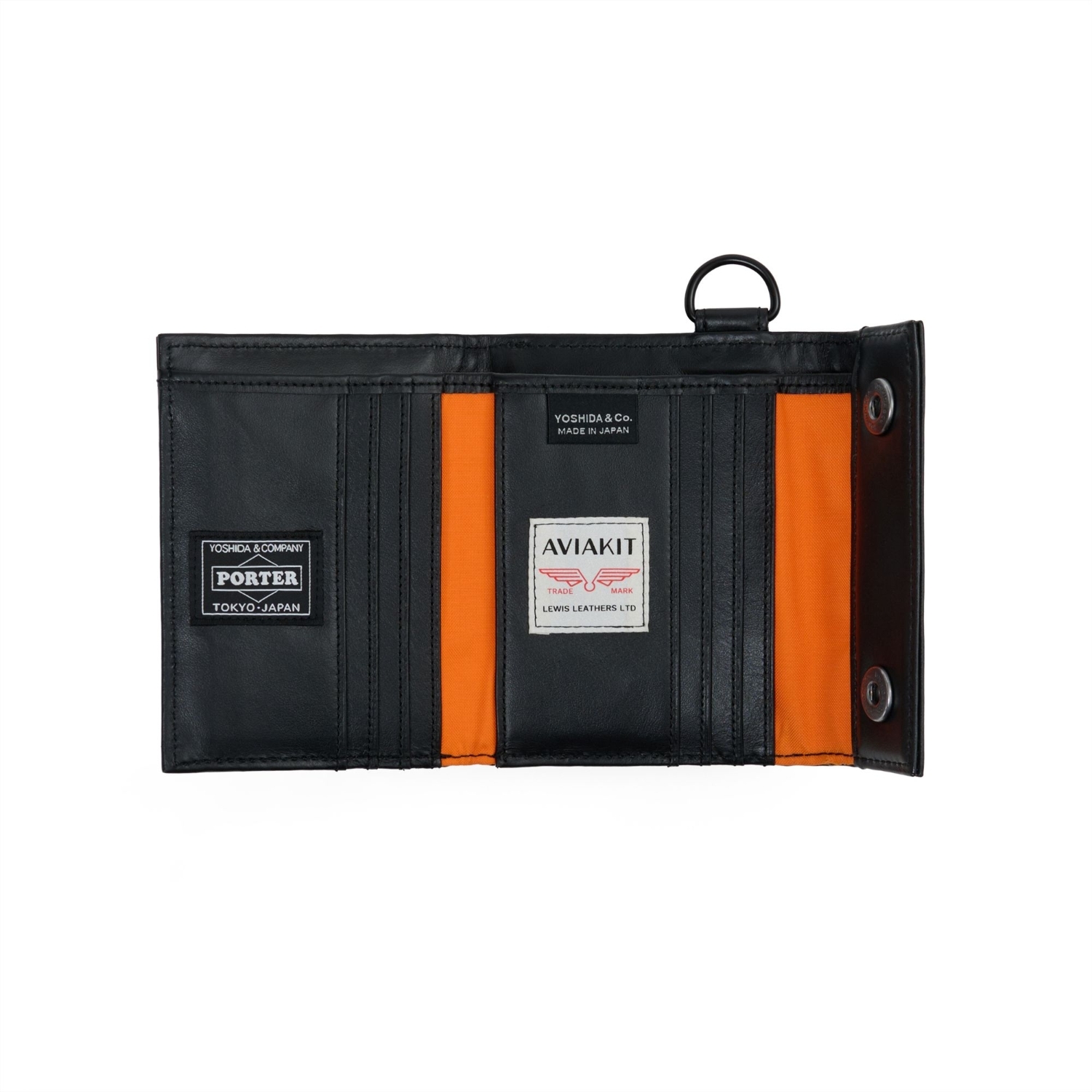 Lewis Leathers x PORTER WAIST BAG 吉田日本限定聯名皮夾短夾