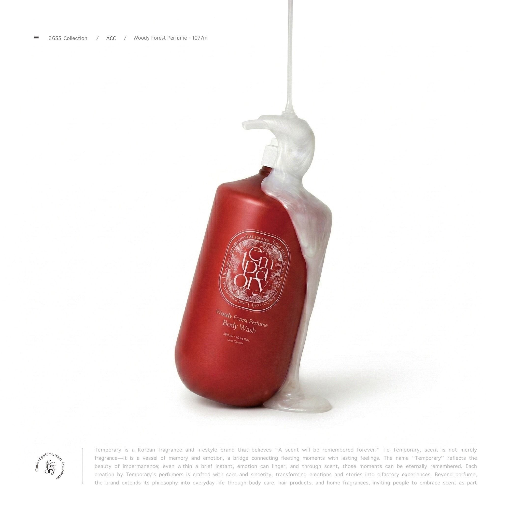 Temporary - Woody Forest Perfume - 1077ml