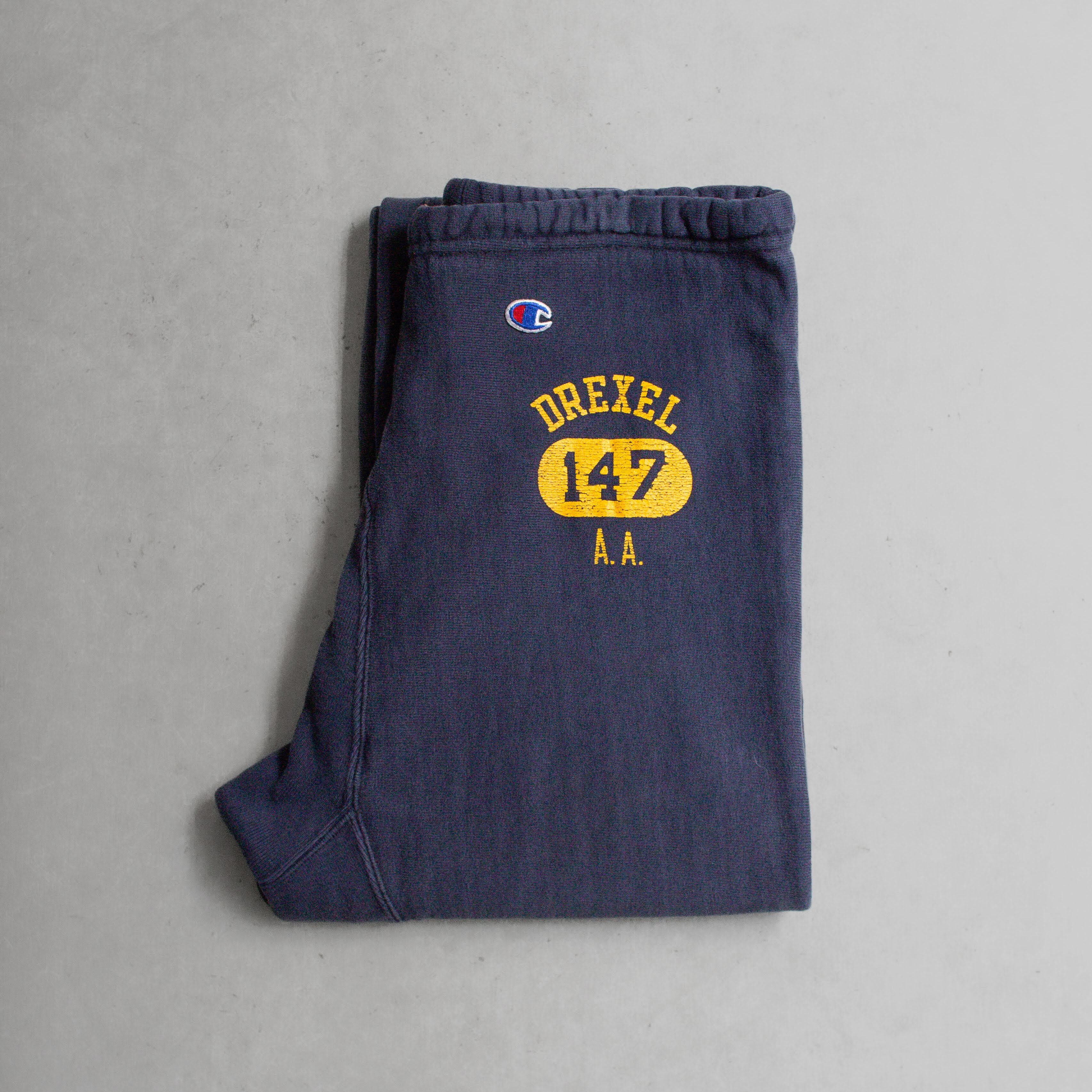 CHAMPION REVERSE WEAVE SWEATPANTS 美國製 深藍 運動 棉褲