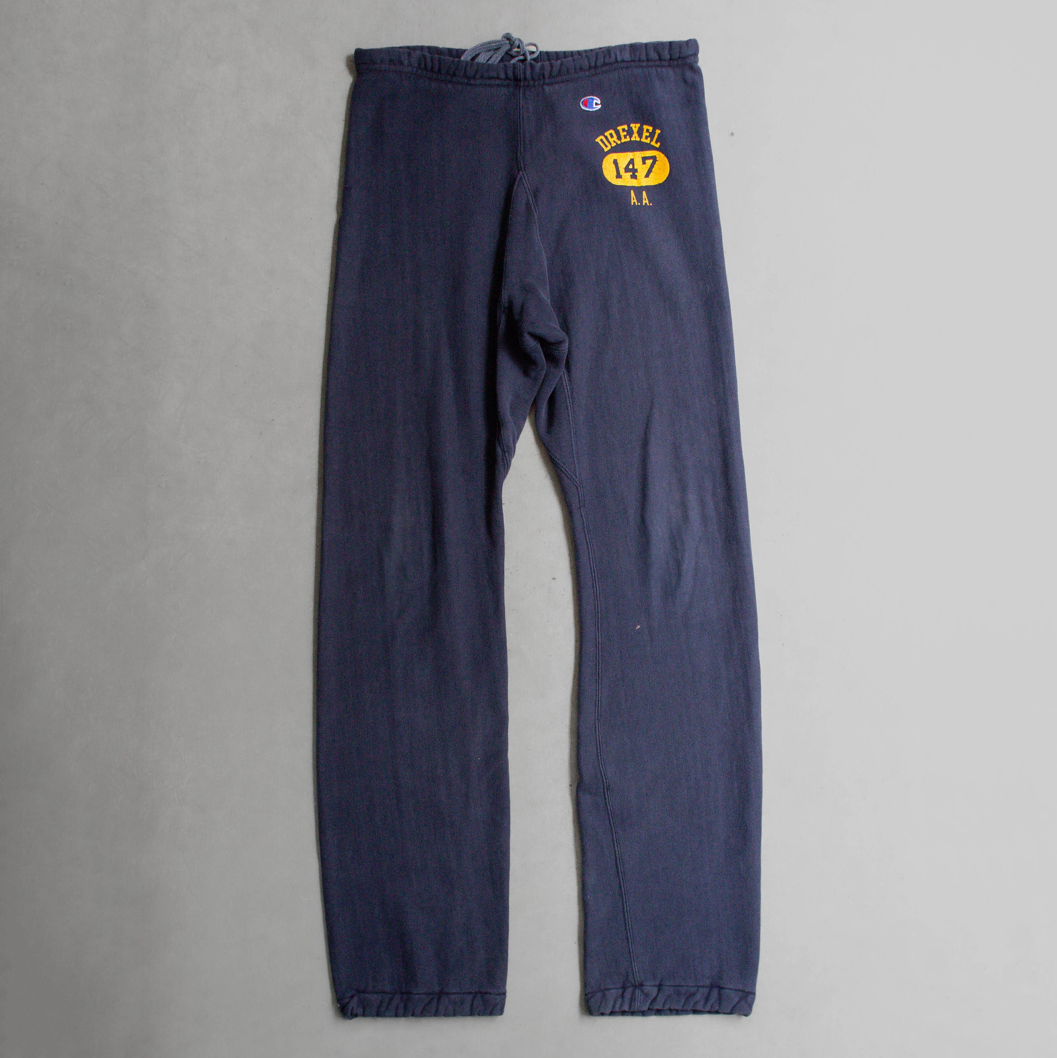 CHAMPION REVERSE WEAVE SWEATPANTS 美國製 深藍 運動 棉褲
