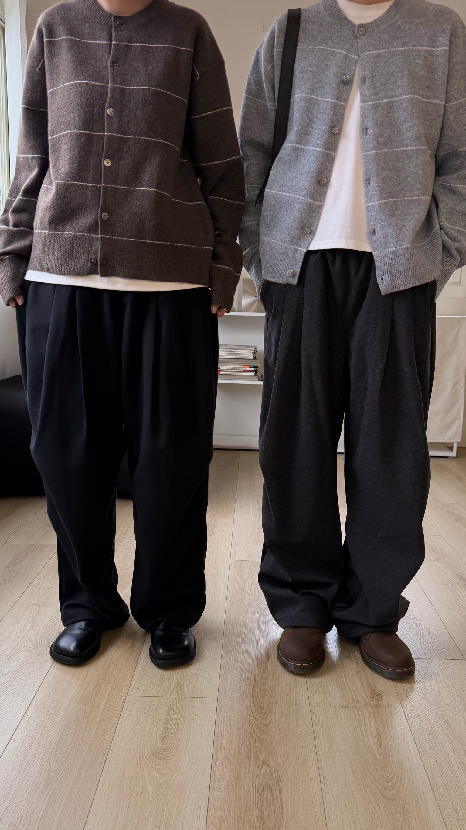 親膚毛呢傘兵褲