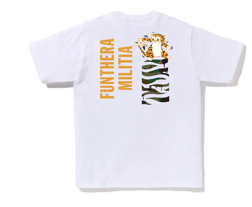 【BAPE男生】0228 發售1ST CAMO TIGER TEE