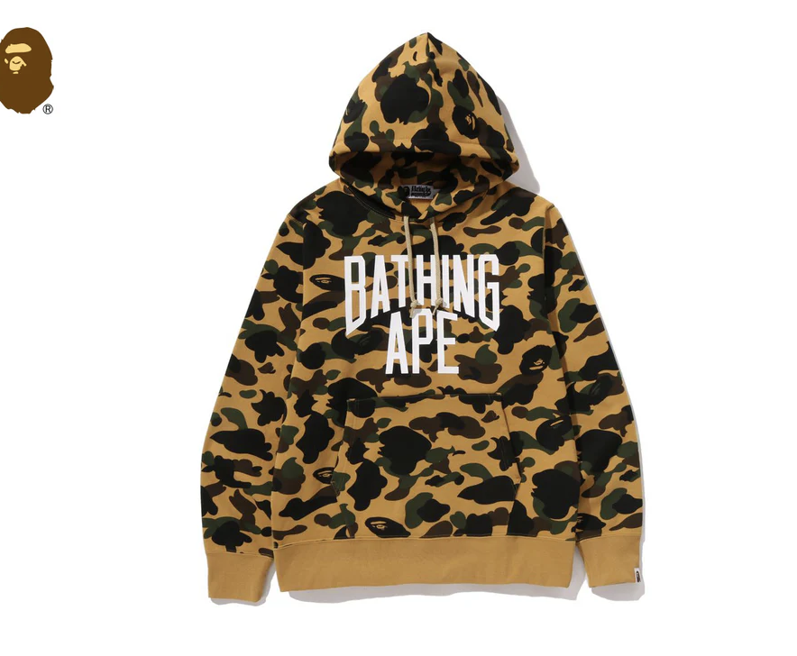 【BAPE男生】0228 發售 1ST CAMO PULLOVER HOODIE