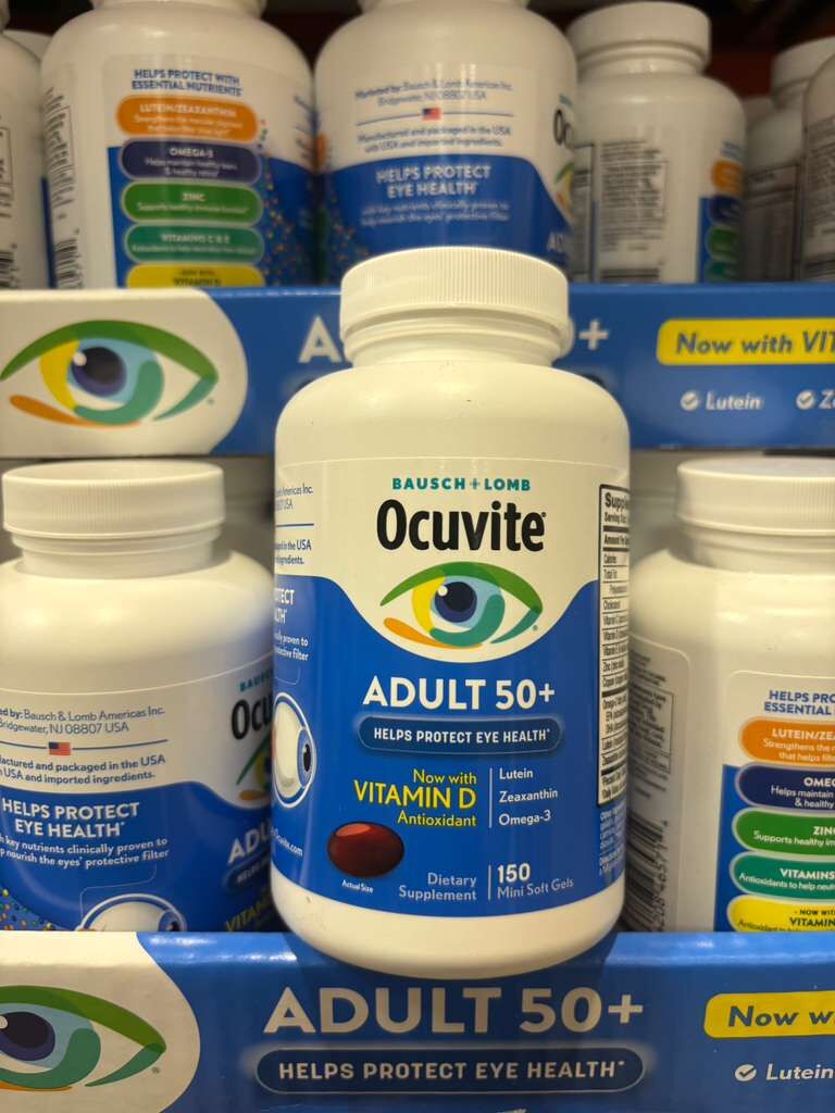 VV180 美國COSTCO Bausch + Lomb 成人50+ 150粒 EXP:2027.03