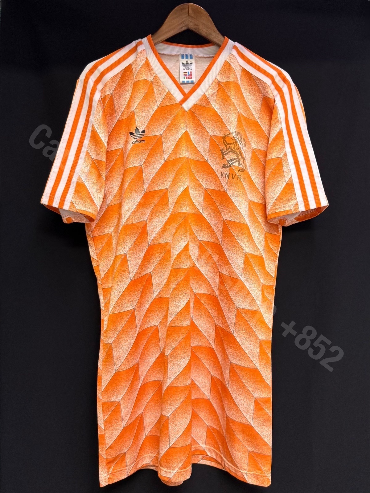 (Match Worn) Netherlands 1998 Adidas Home Match Worn Shirt #11