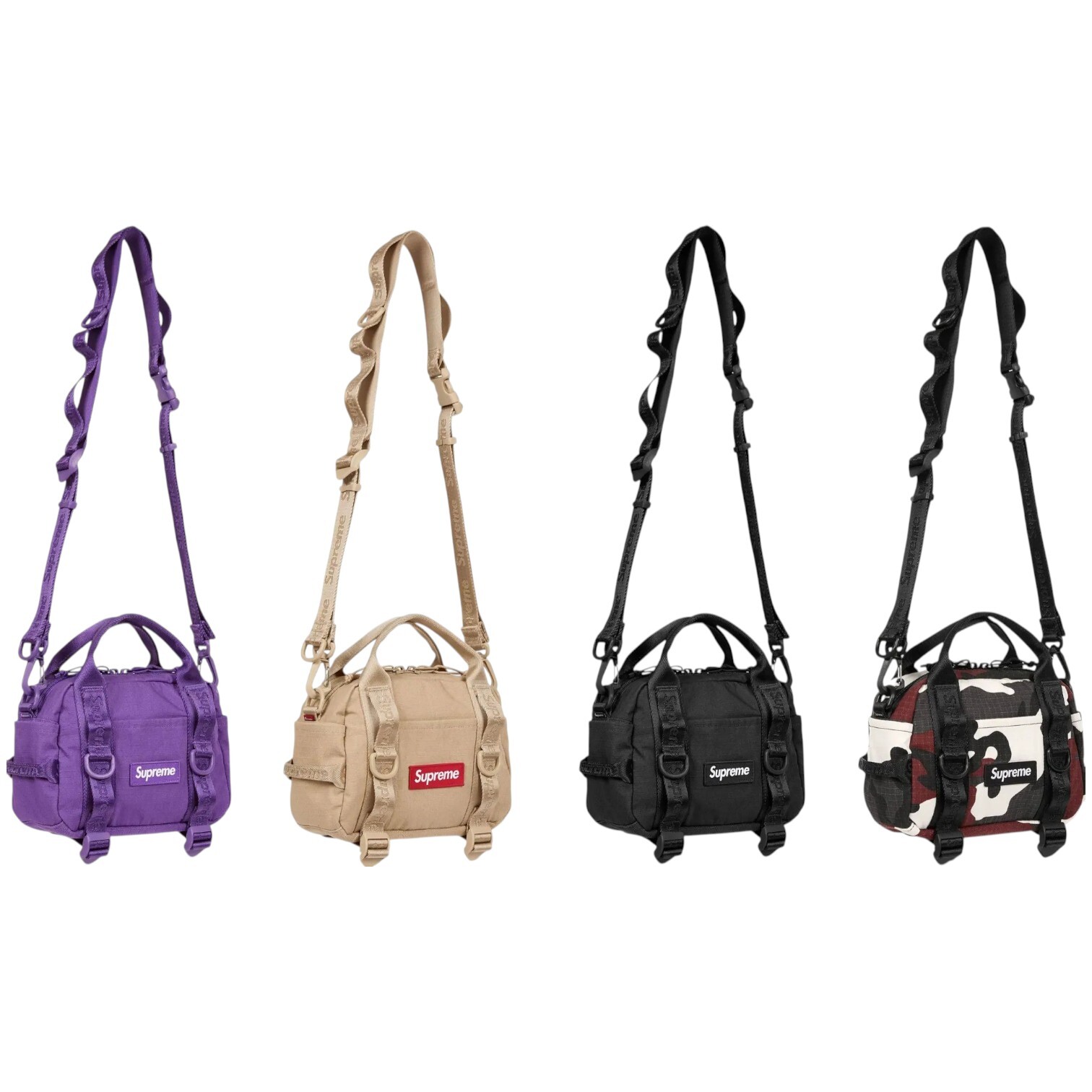 『即將到貨 - 先行預購販售』2026SS SUPREME Mini Duffle Bag 側背 腰包 側背包 相機包