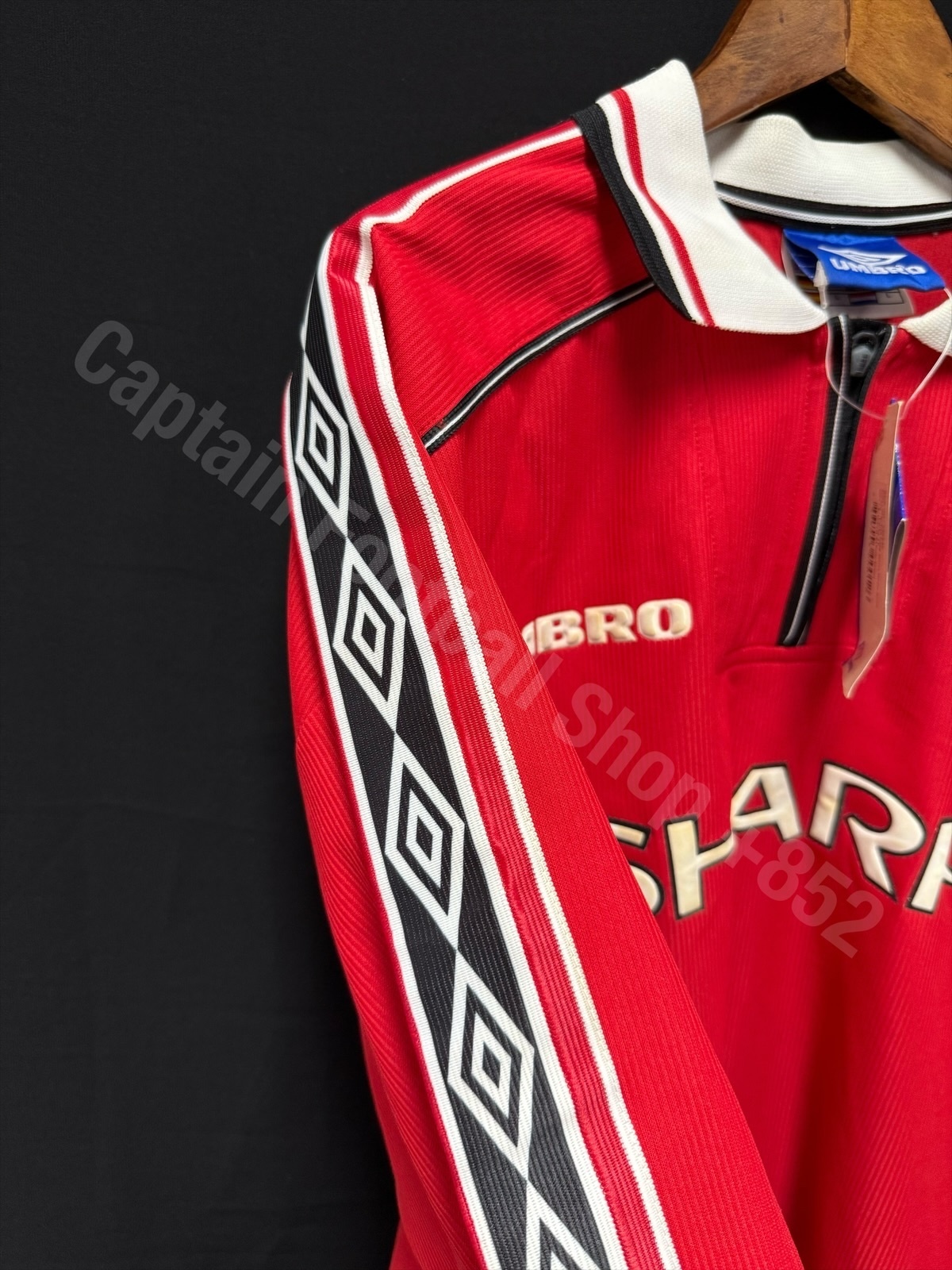 BNWT) Manchester United 1997-1999 Umbro L/S Home Shirt