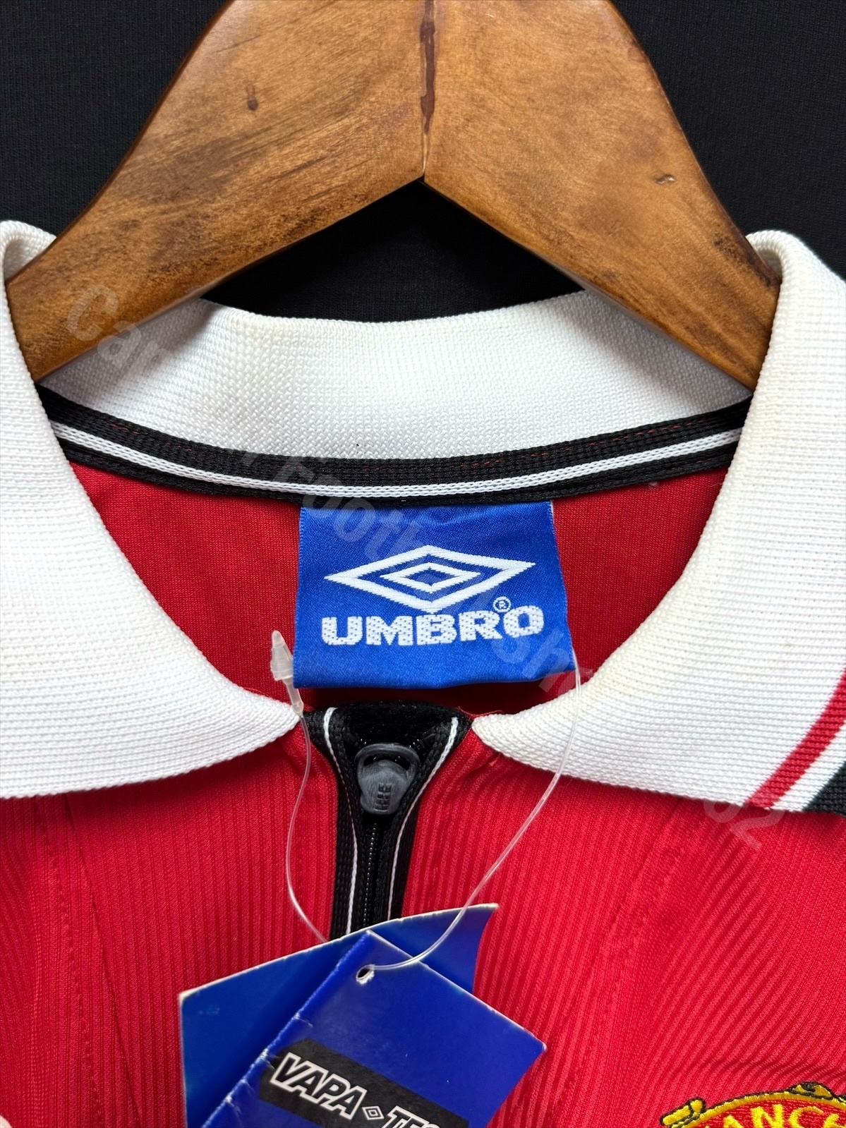 BNWT) Manchester United 1997-1999 Umbro L/S Home Shirt