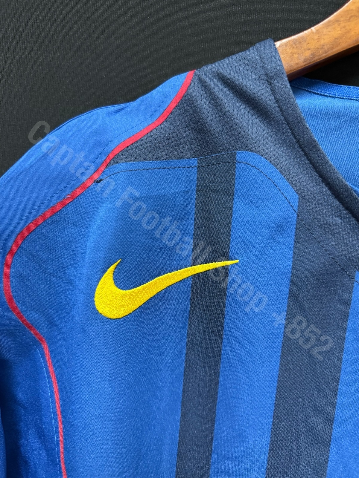 Player Issue) FC Barcelona 2004-2005 Nike Away Player