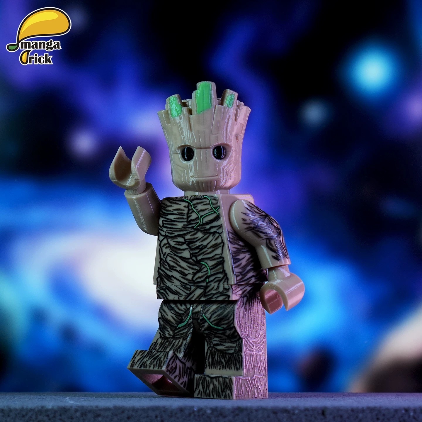 【預訂】【Manga Brick x Minifigs.Factory】樹人（全開模巨型人仔）