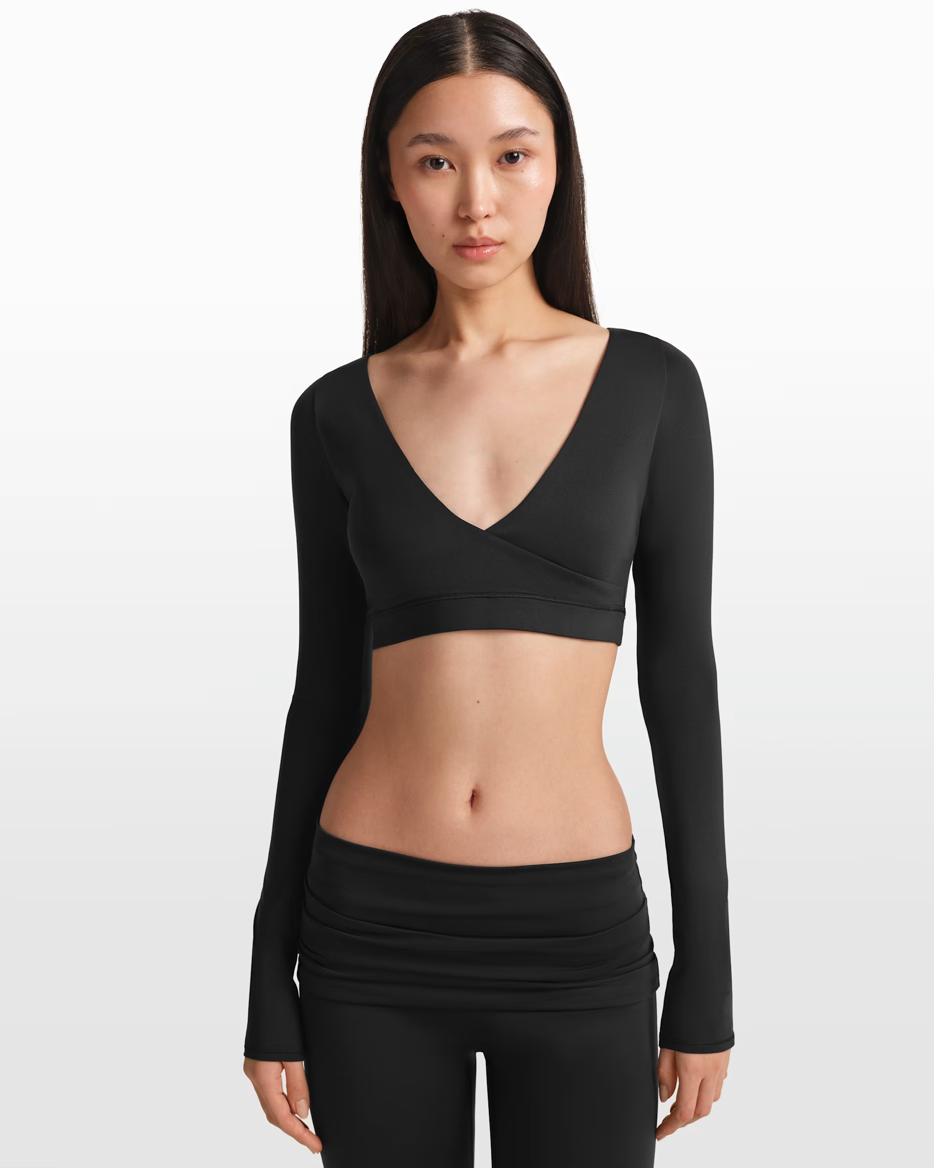 NikeSKIMS｜Women's Long-Sleeve Rap Top [3 colors]