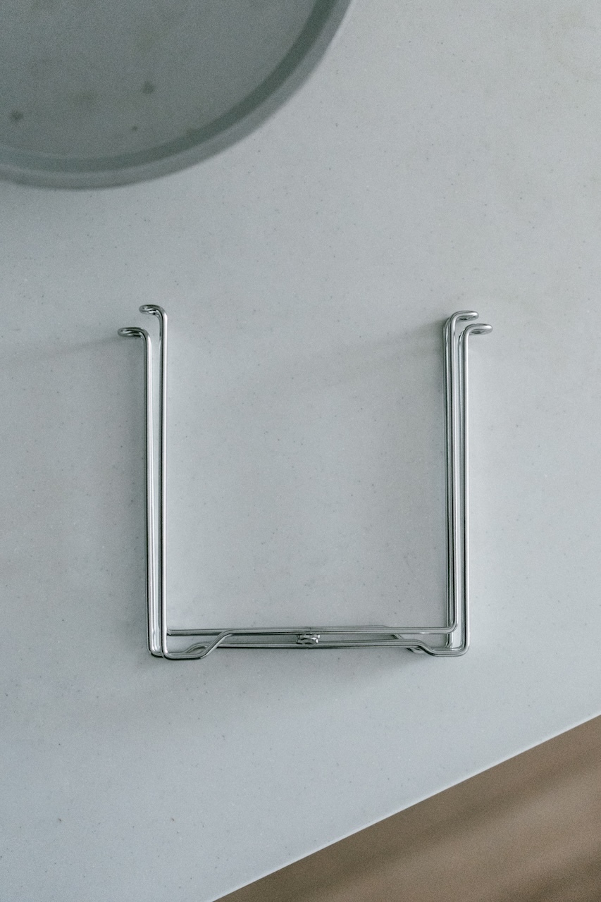 和平株式會社不鏽鋼Z型可折疊垃圾袋架／杯架／萬用家事架