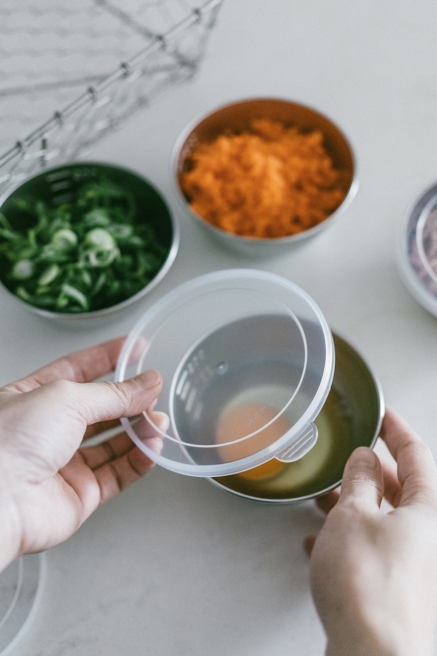 下村工業燕三條日本製18-8不鏽鋼附蓋刻度備料小碗