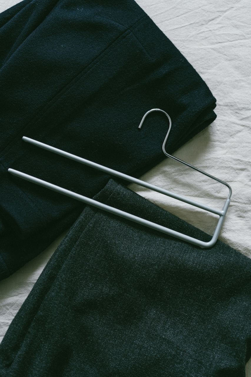 MAWA德國製止滑無痕雙層褲衣架