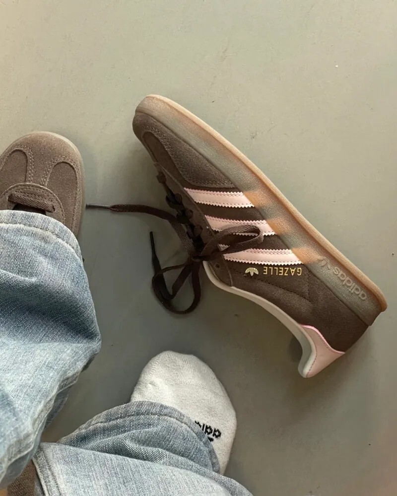 ADIDAS GAZELLE INDOOR 莓果布朗尼 女鞋
