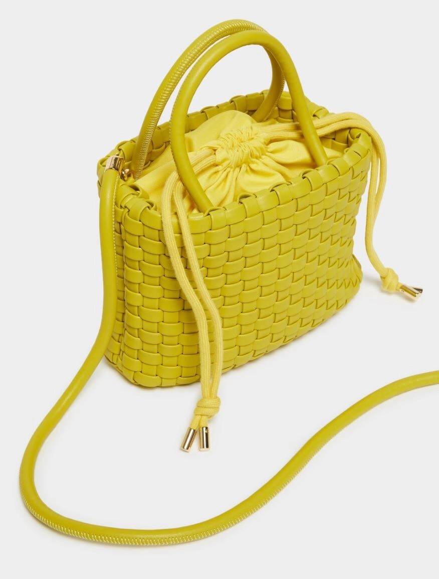 iBlues繽紛春夏手工編織小方桶包