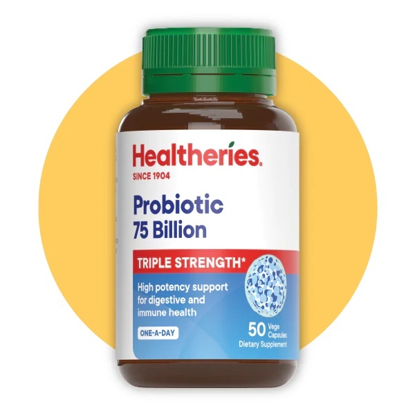 (W) 750億三倍強效益生菌(50粒) (買1送1,平均$299.5/件) - Healtheries #2209HE
