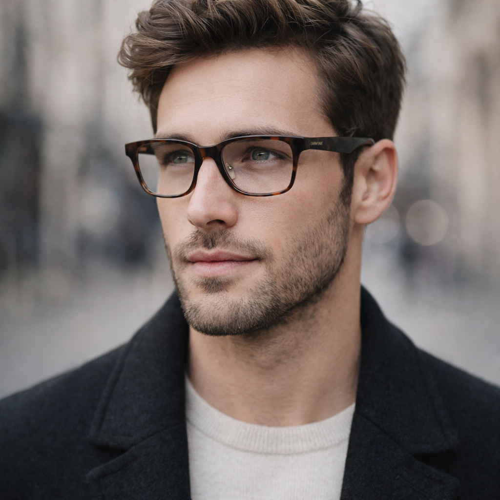 【BURBERRY】B2450D 3002-56mm 方框光學眼鏡♣(琥珀)