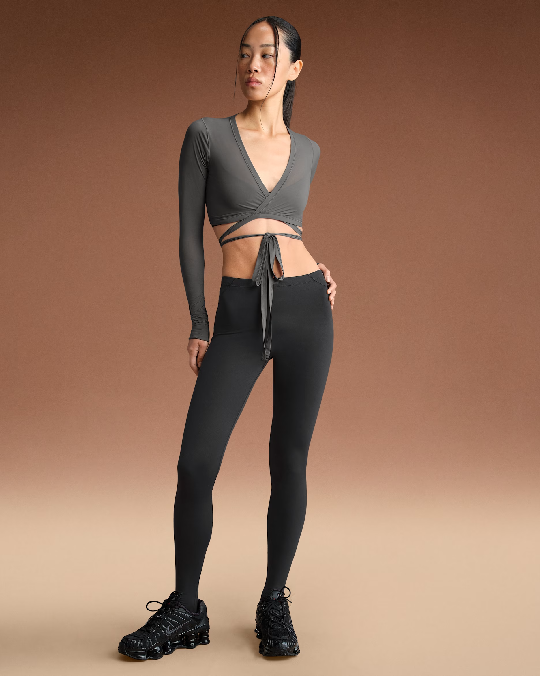 NikeSKIMS｜Women's High-Waist Footy Grip Leggings