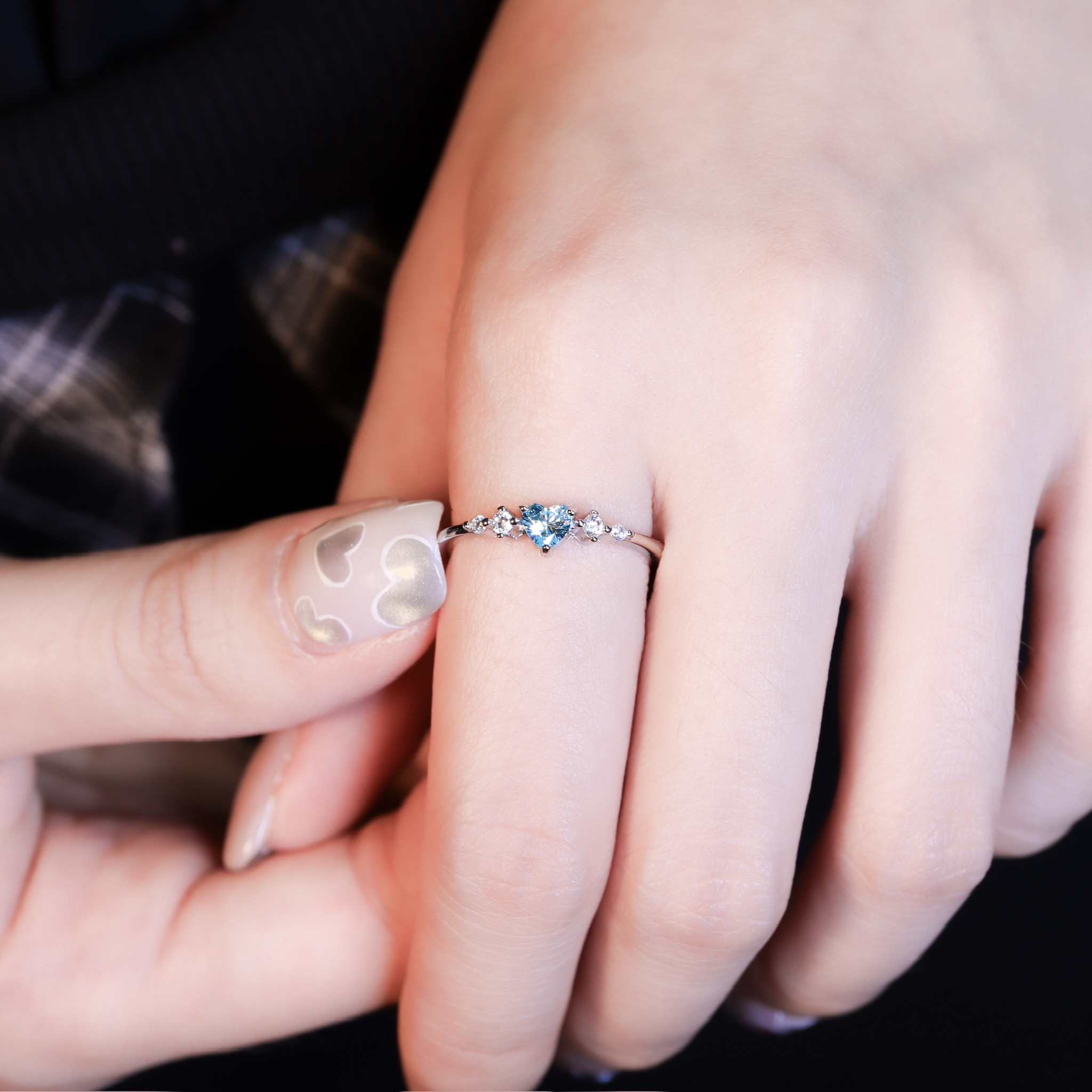 | 925純銀 | 漫藍清澈愛你戒指 | RI1084 |