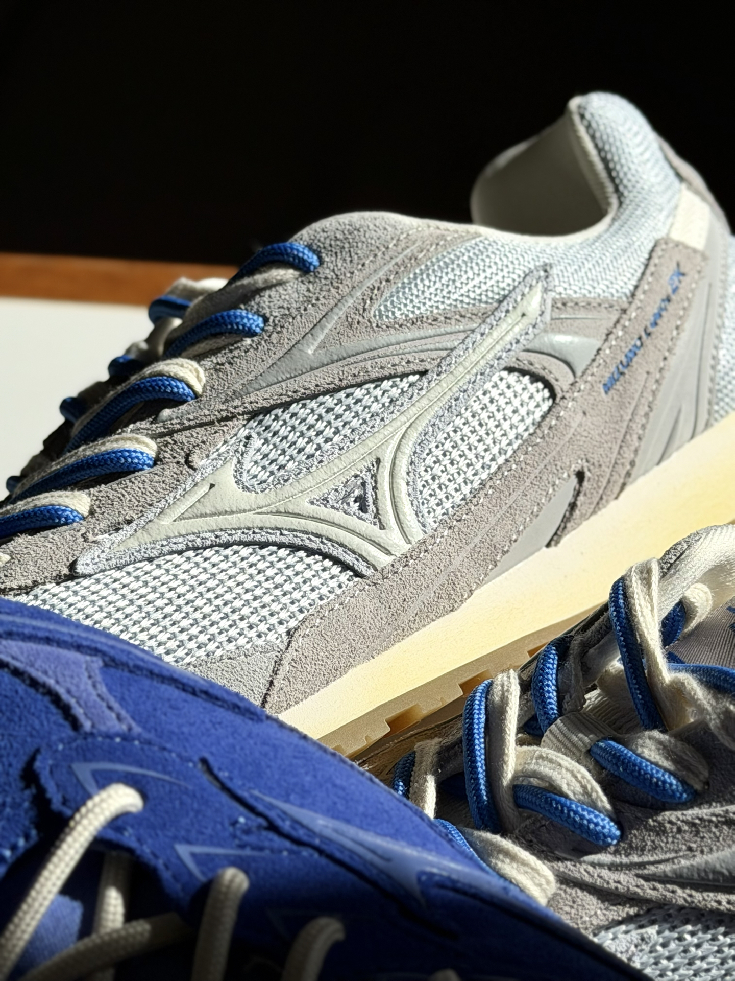 代購-Mizuno LG 60S 2K 美津濃 氧氣藍 復古 薄底 德訓鞋 男女同款 天藍 D1GH242117