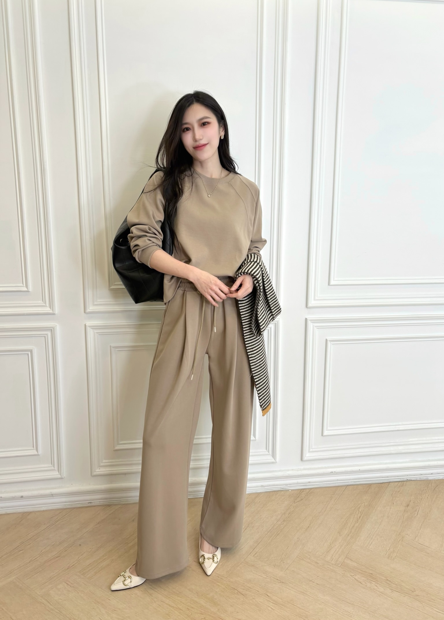 率性必備!舒適棉料套裝