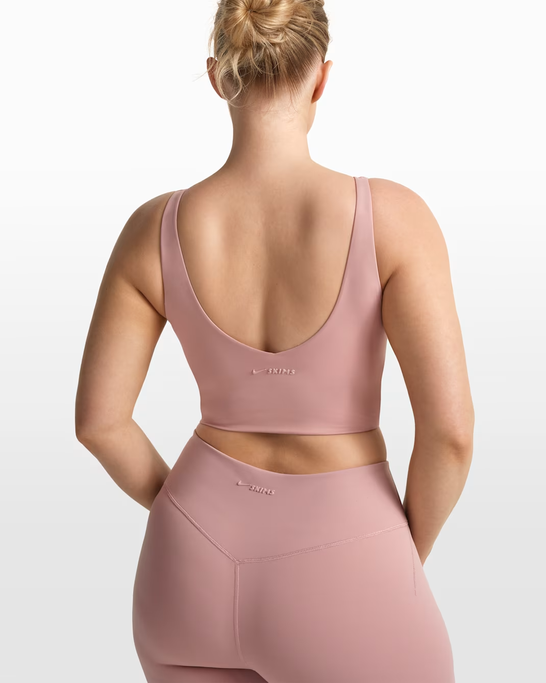 NikeSKIMS｜Women's V-neck Long Line Bra [2 colors]