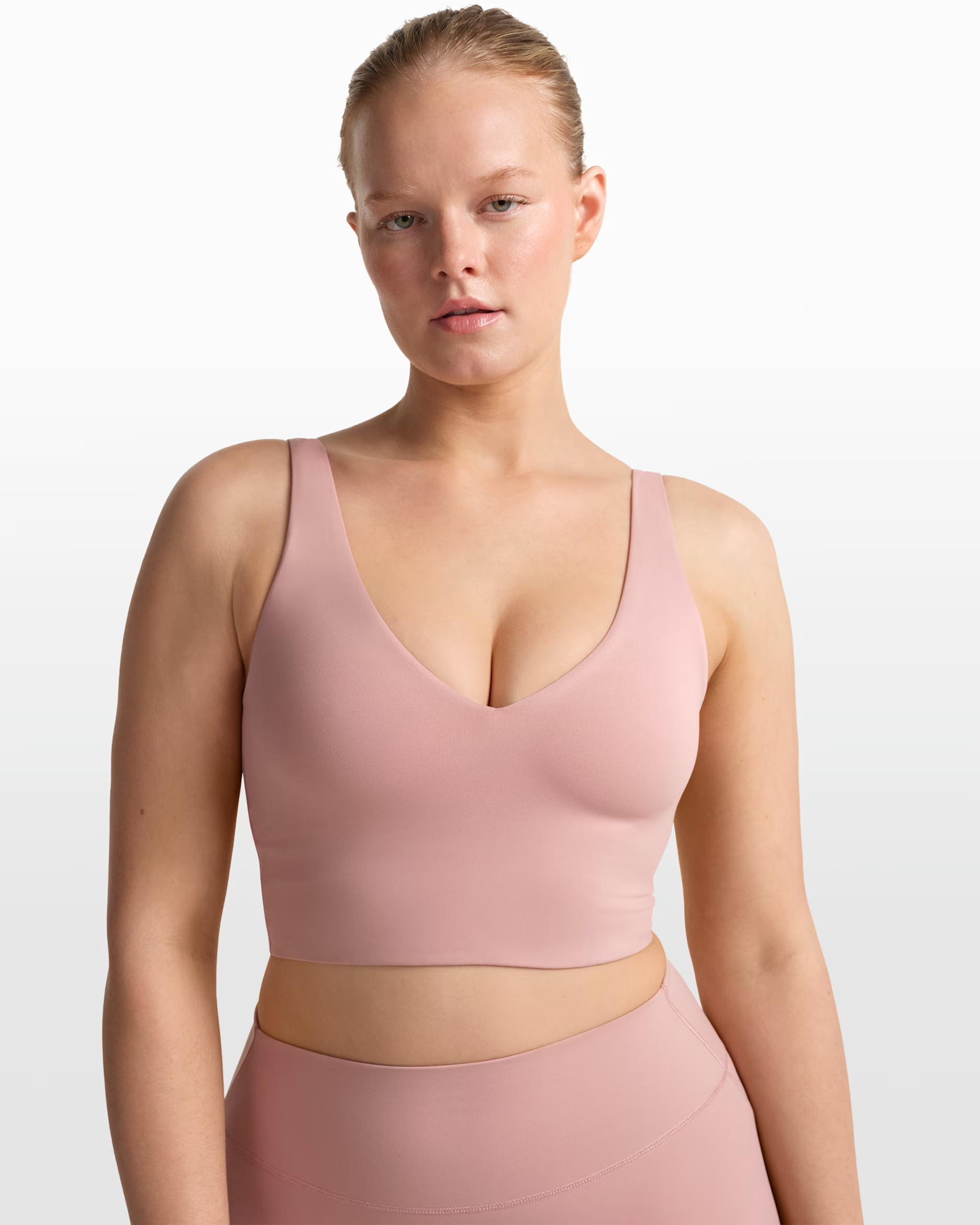 NikeSKIMS｜Women's V-neck Long Line Bra [2 colors]
