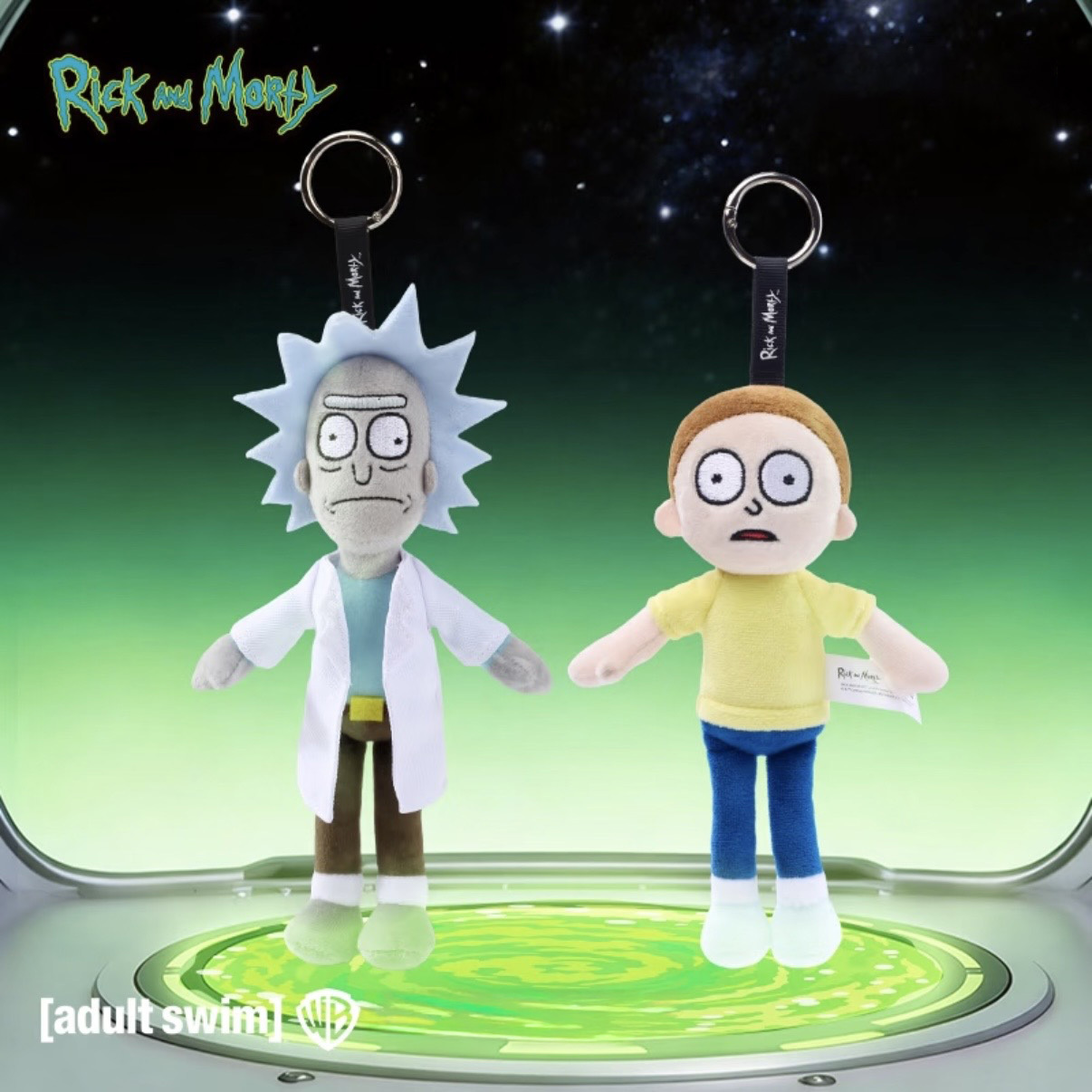 Rick And Morty 瑞克與莫蒂 長腿系列 吊飾 鑰匙圈 站姿 官方正版授權 / 預購